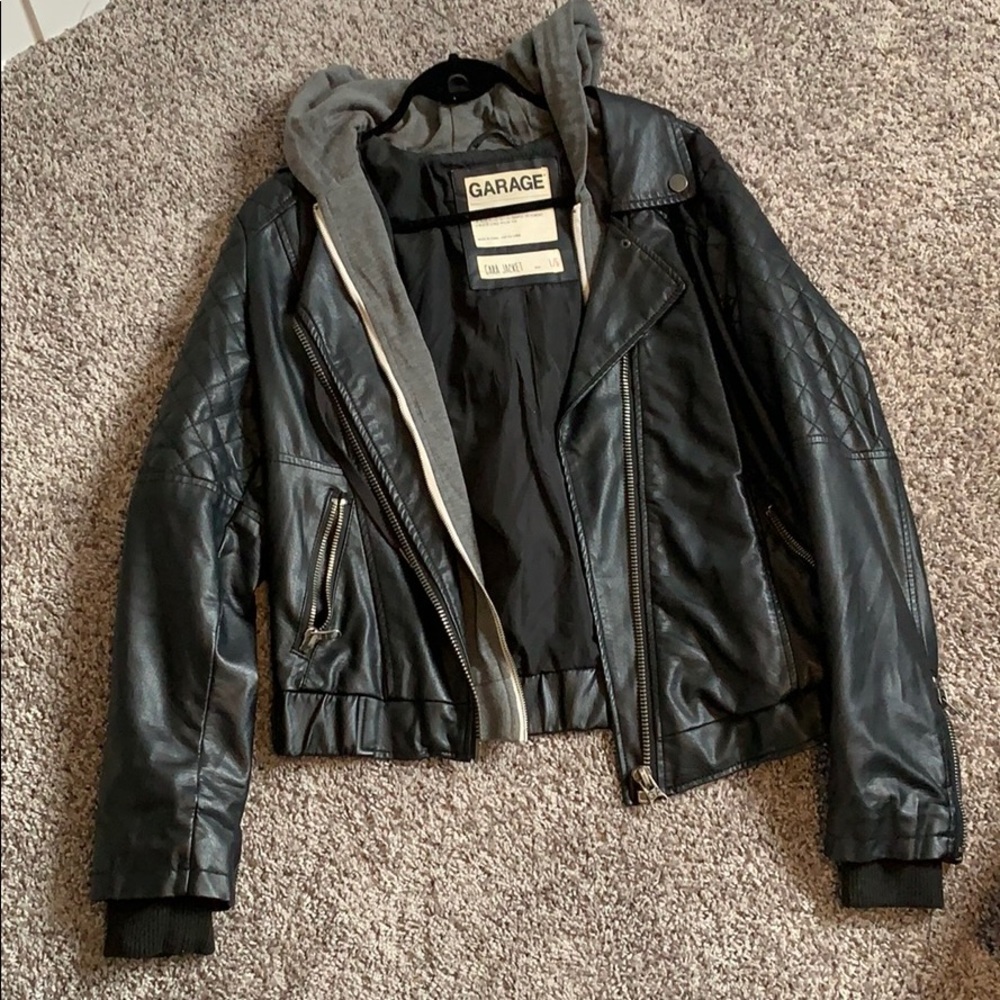 GARAGE Leather jacket. Excellent condition.